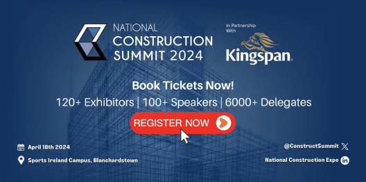 Darragh O’Brien TD, Minister for Housing, Local Government and Heritage, to speak at the 2024 National Construction Summit