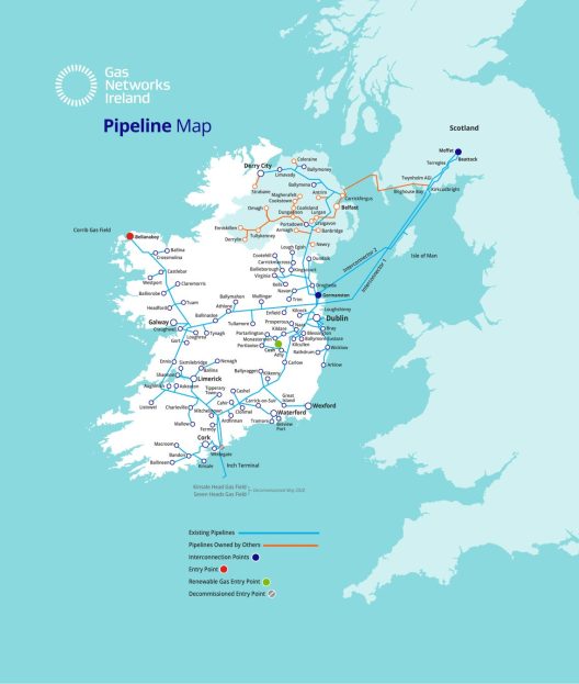 Consultation launched on Ireland’s gas infrastructure