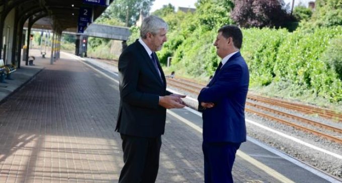 O’Dowd to explore opportunities for Fermanagh following All-Island Rail Review