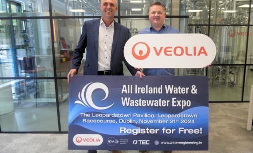 Veolia Ireland as the headline sponsor for the 2024 All-Ireland Water and Wastewater Expo